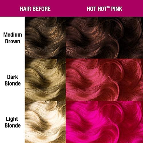 MANIC PANIC Hot Hot Pink Amplified – brillance sous lumière noire pour effet néon