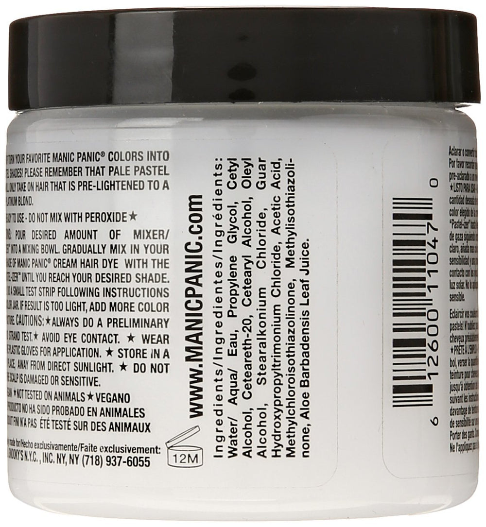 Mélange Pastelizer avec teinture Manic Panic pour des teintes plus douces