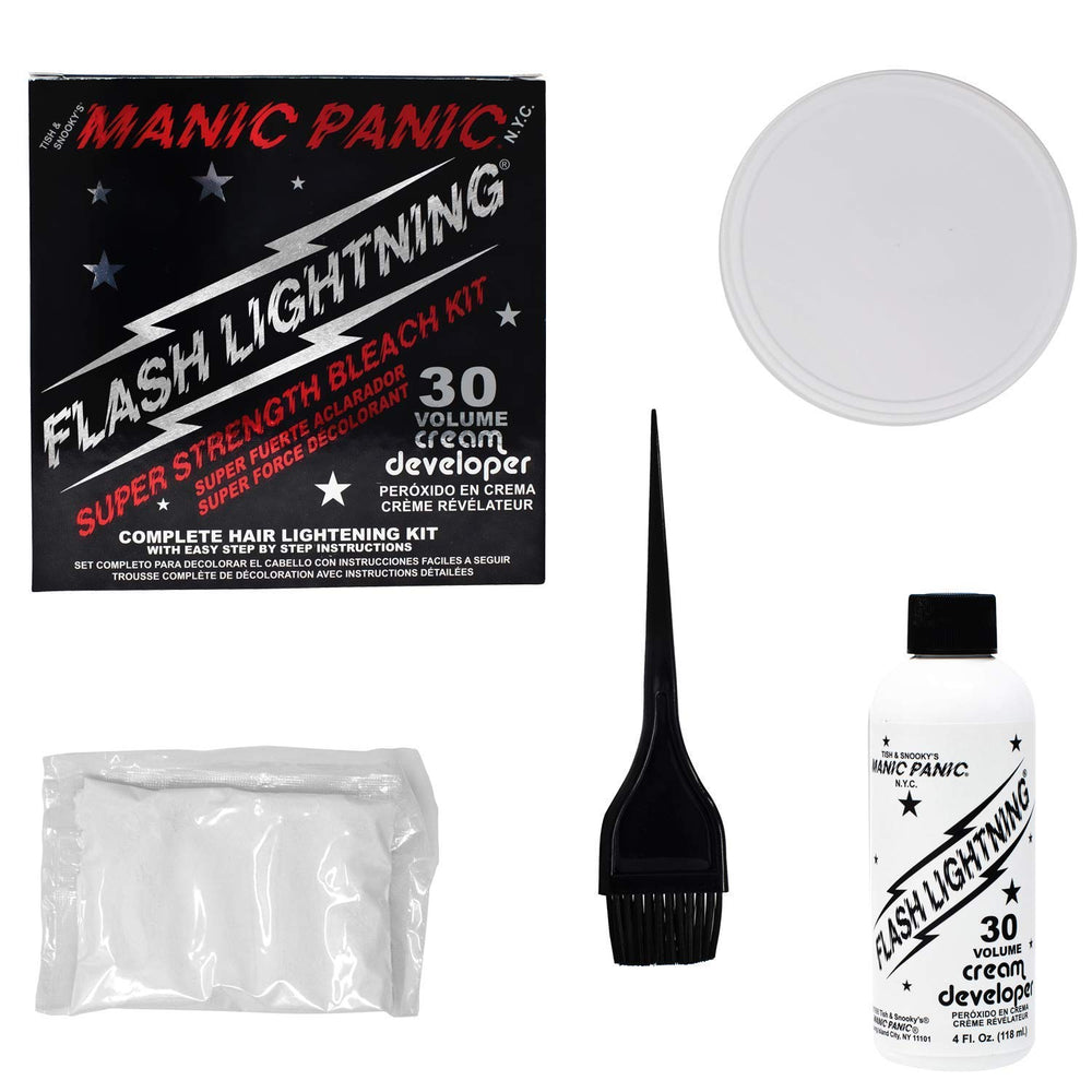 MANIC PANIC poudre décoloration sans poussière: application propre et uniforme