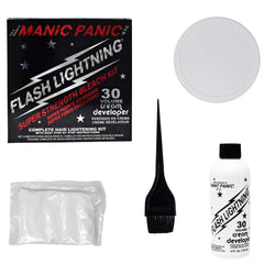 MANIC PANIC poudre décoloration sans poussière: application propre et uniforme
