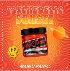 MANIC PANIC Psychedelic Sunset, couleur prête à l’emploi sur cheveux pré-éclaircis