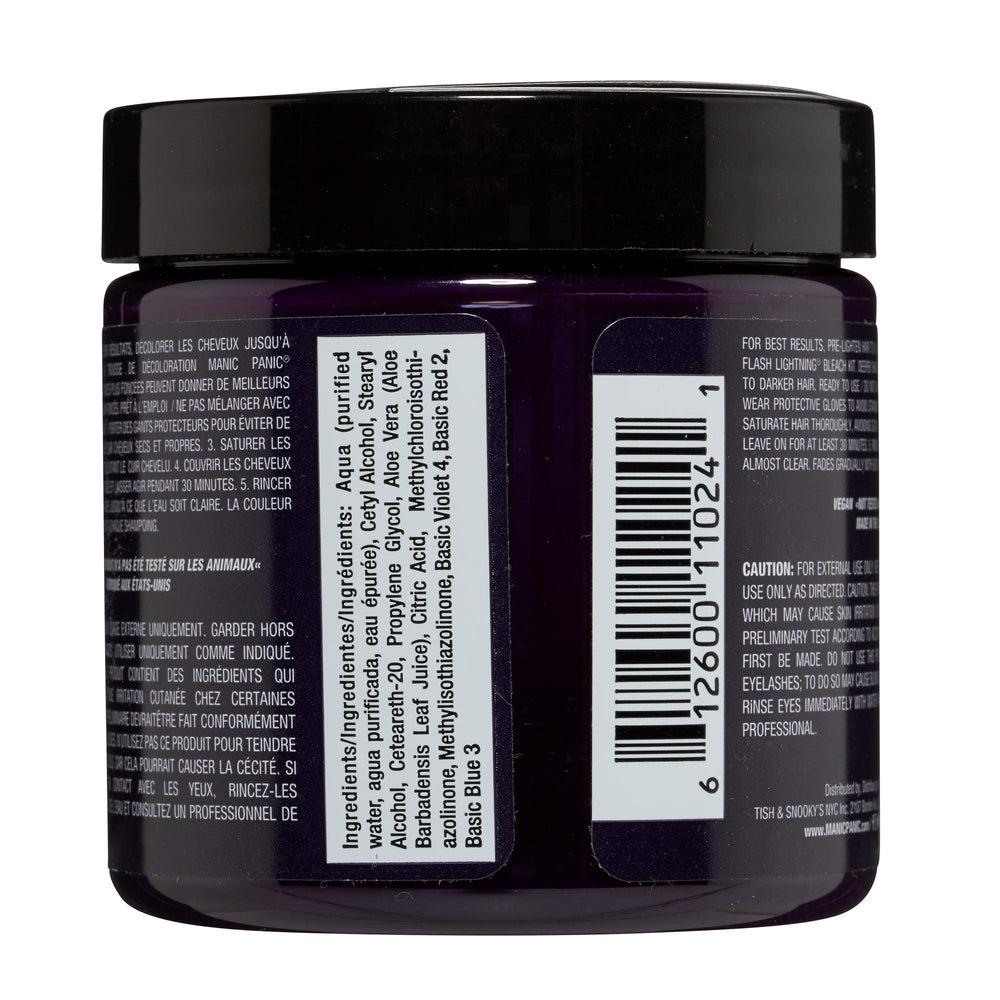 Pot refermable Purple Haze, conservation pratique et réutilisation aisée