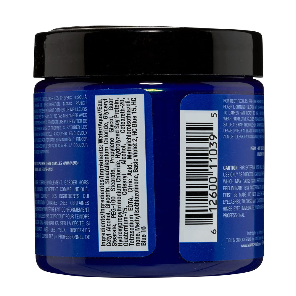MANIC PANIC Rockabilly Blue – Mélange personnalisé pour des teintes sur mesure.