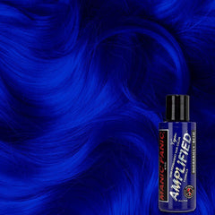 Emballage et étiquette MANIC PANIC Rockabilly Blue, guide clair pour l'application.