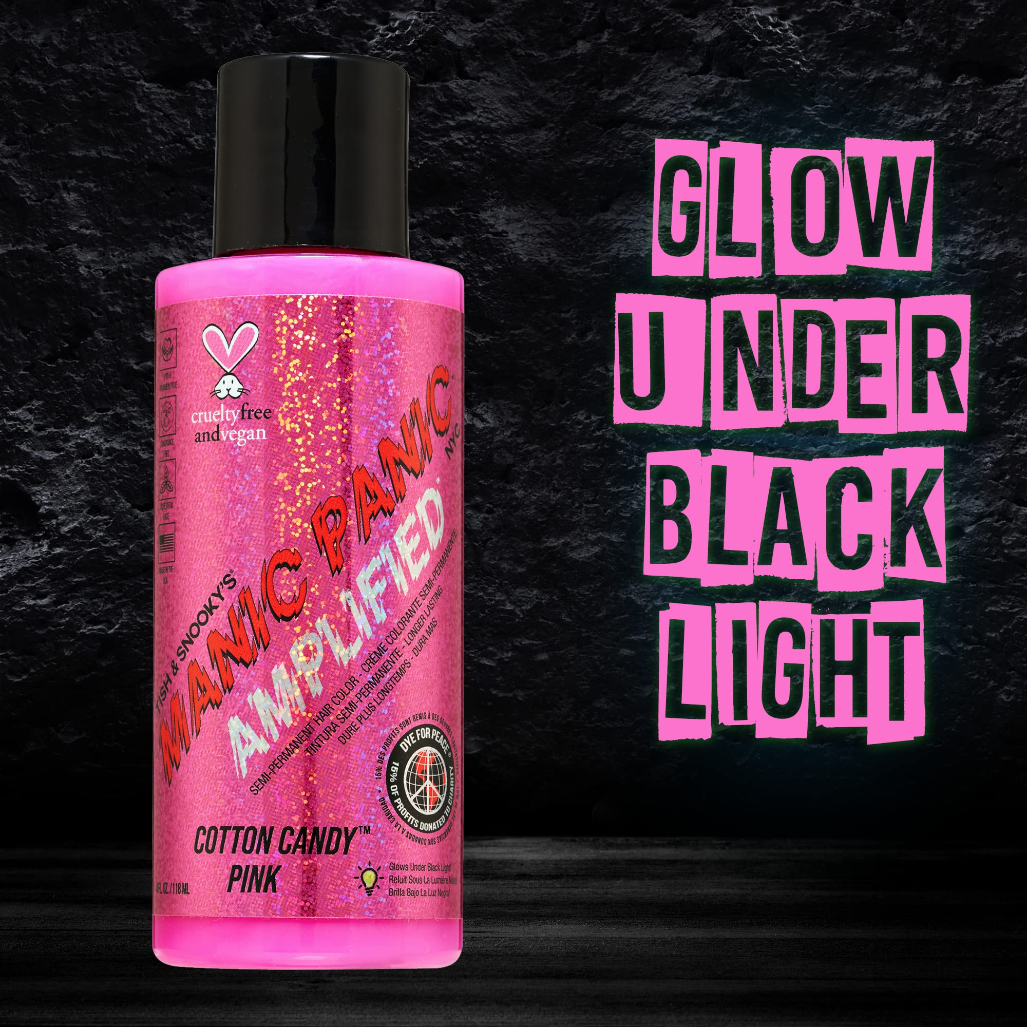 MANIC PANIC rose-barbe-a-papa-applicateur: facilité d application