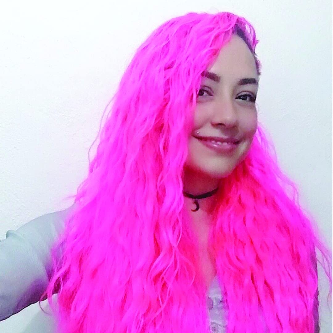 MANIC PANIC rose-barbe-a-papa-melange-personnalisation: teintes uniques