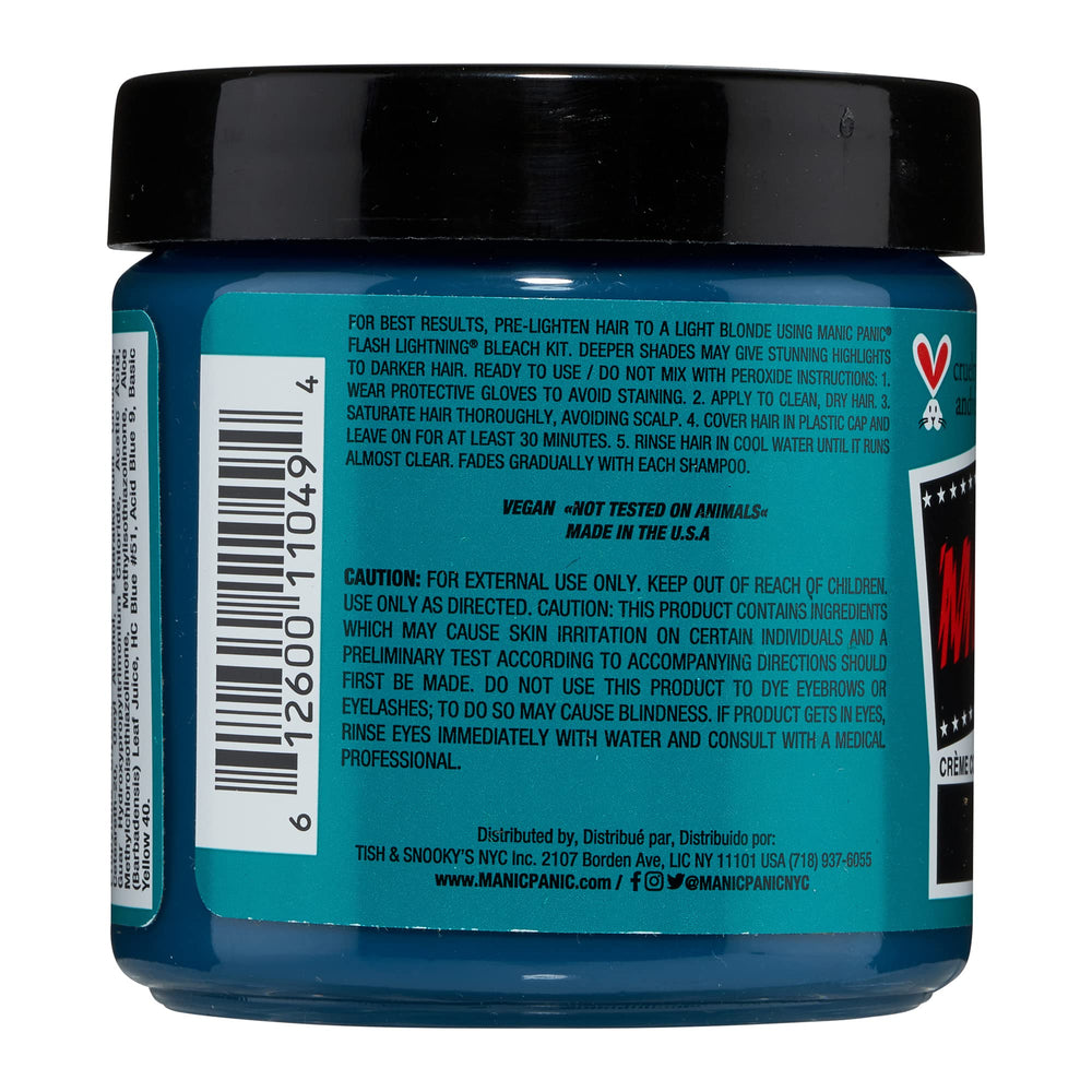 MANIC PANIC Siren's Song : Pigmentation élevée pour une couleur vive et durable.