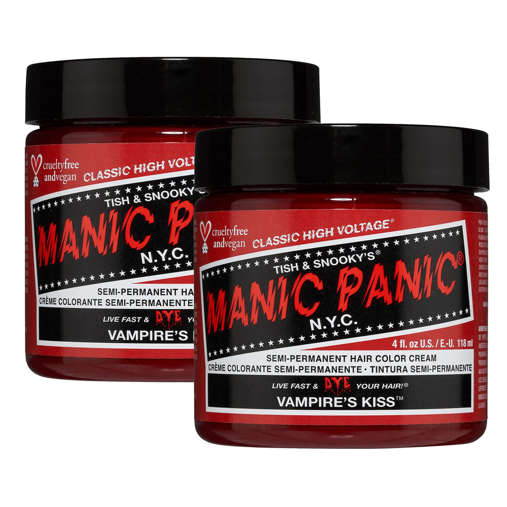 MANIC PANIC Vampire's Kiss - bouteille couleur riche prête à l'application.