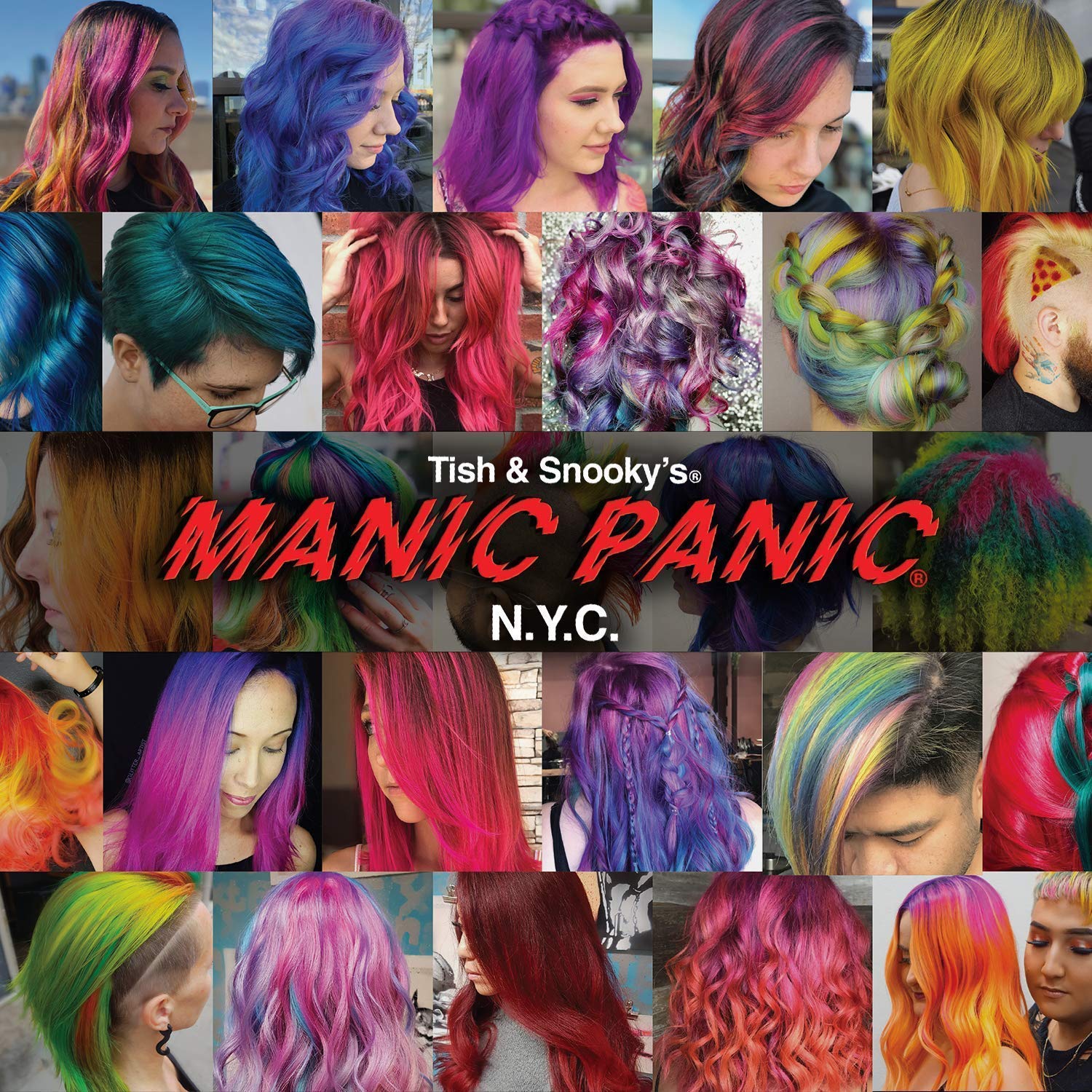 MANIC PANIC Vampire Red Amplified – Ideal apres eclaircissement avec les kits Flash Lightning pour meilleurs resultats.
