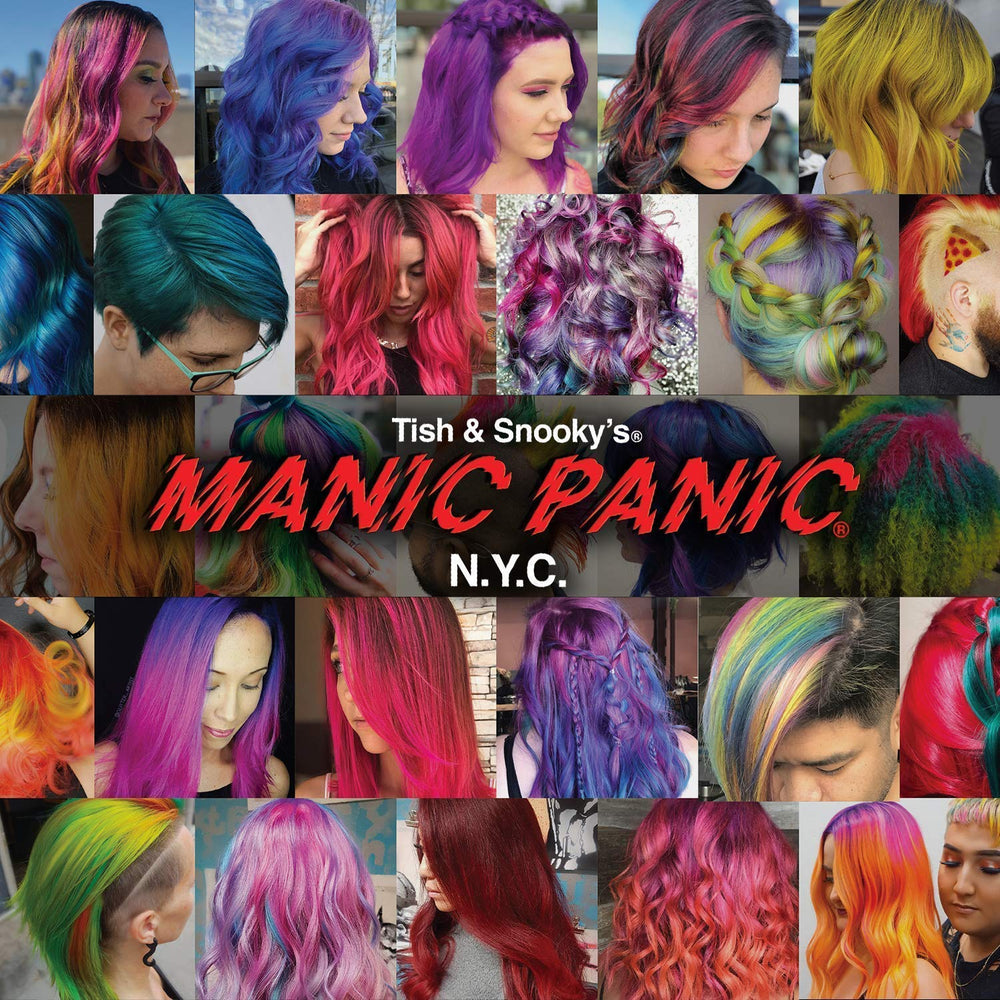MANIC PANIC Vampire Red Amplified – Ideal apres eclaircissement avec les kits Flash Lightning pour meilleurs resultats.