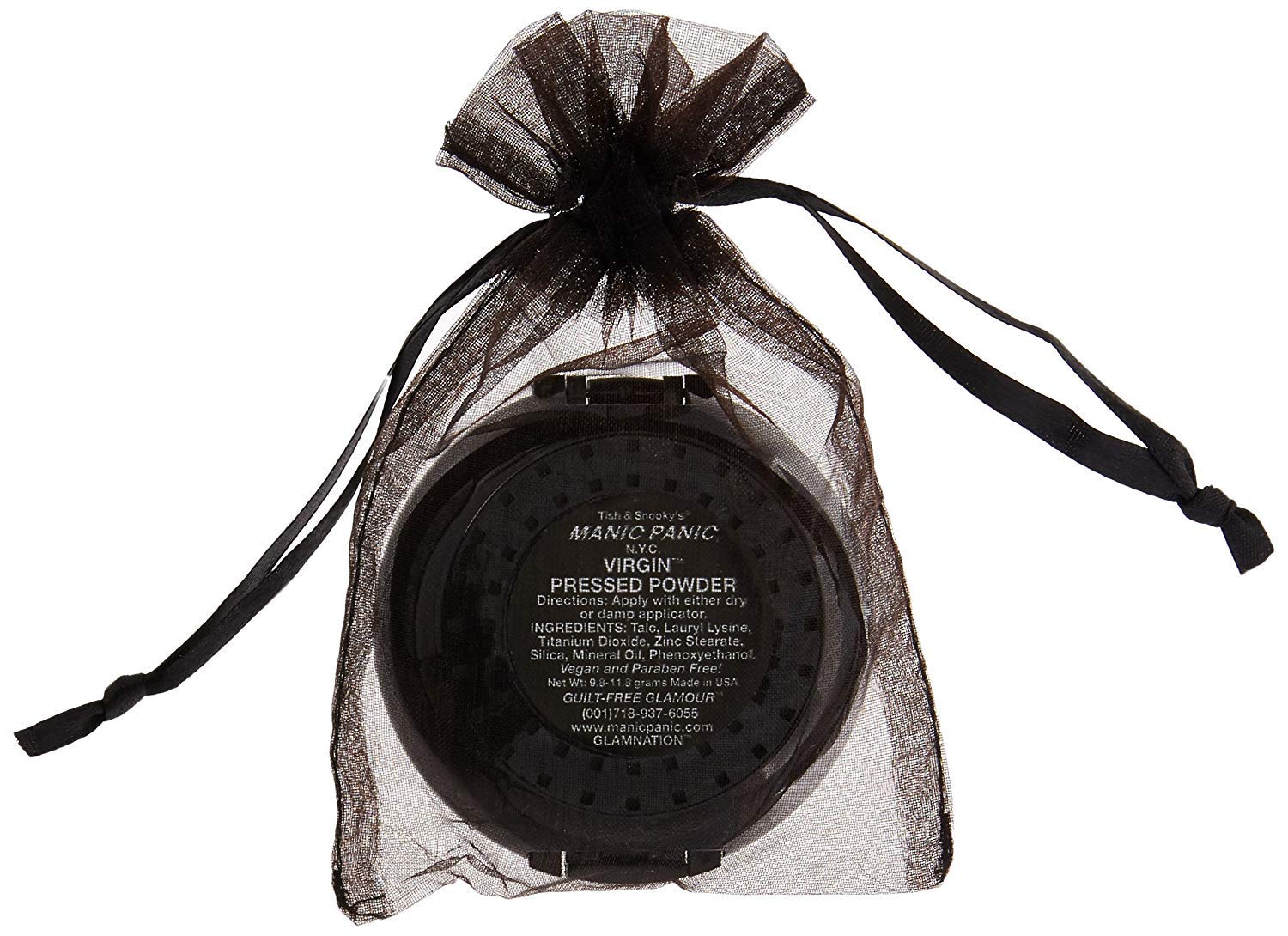 MANIC PANIC Vampyre's Veil – compact avec miroir intégré pour retouches discrètes.