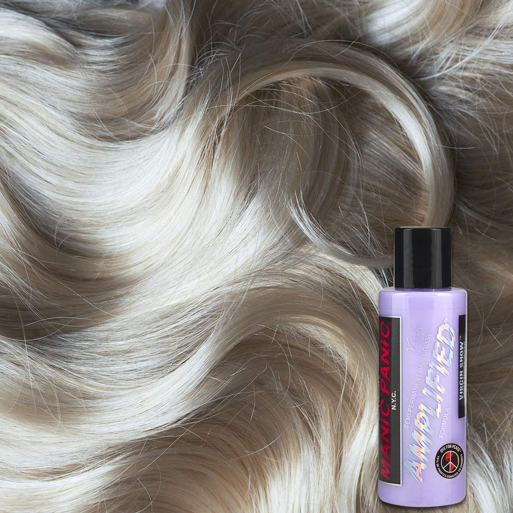 MANIC PANIC Virgin Snow Toner — application facile, masque hydratant qui nourrit les cheveux.