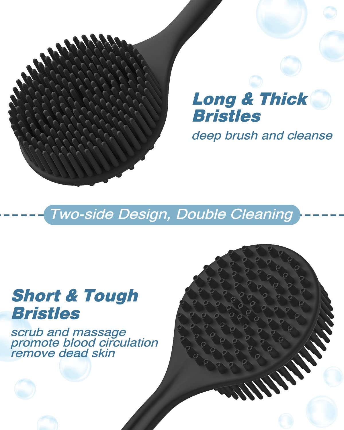 Manmihealth brosse-visage silicone – massage doux et nettoyage des pores.