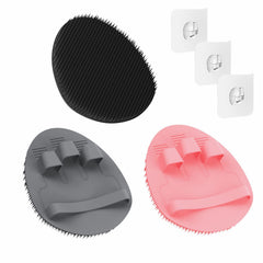 Manmihealth ensemble 3 brosses silicone pour un nettoyage profond et doux.
