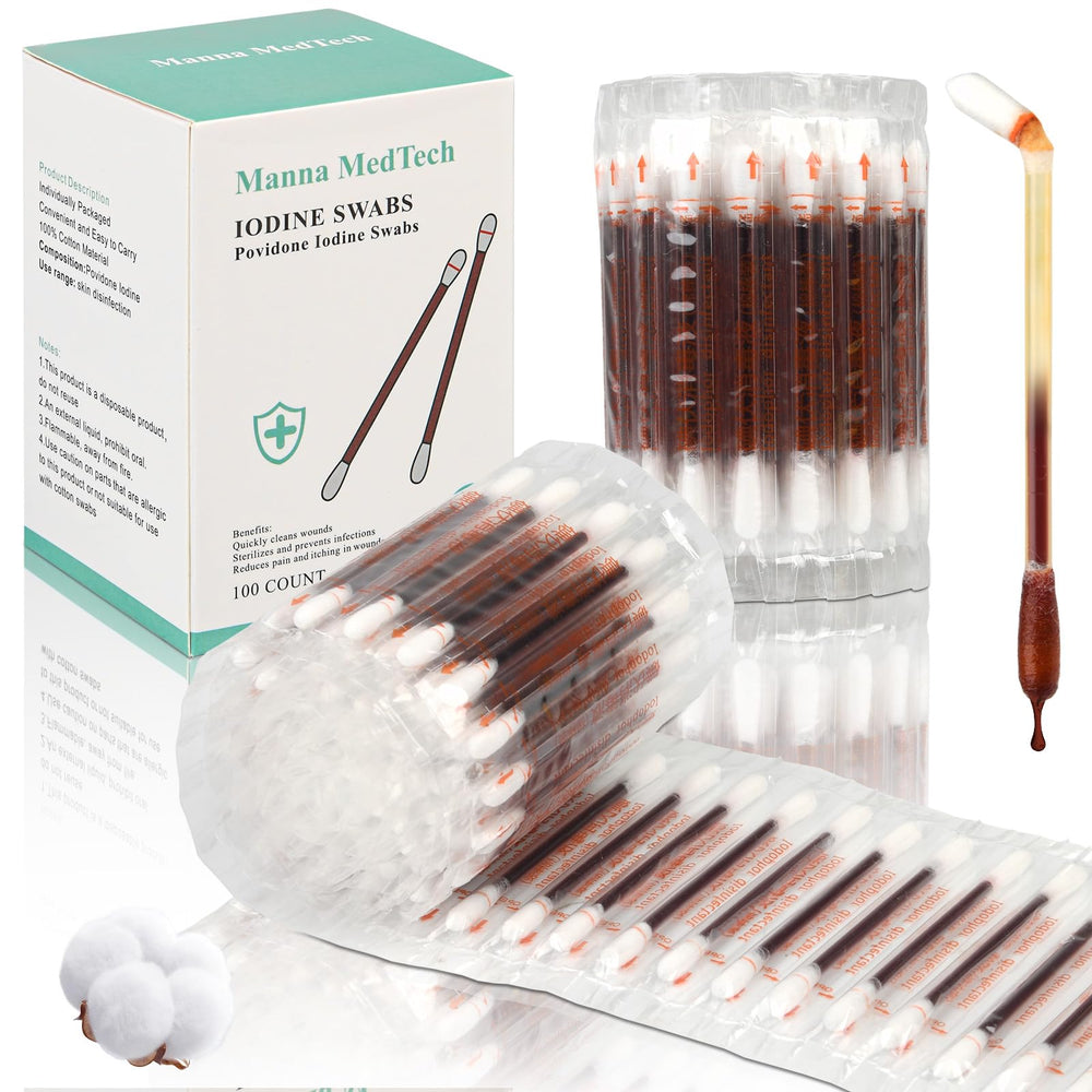 Bâtonnets Manna MedTech activation rapide du flux sans fuite.