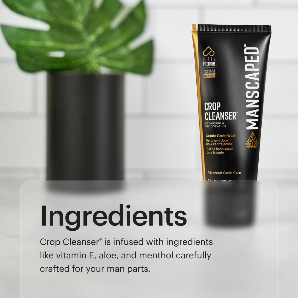 MANSCAPED Crop Cleanser – mode d’emploi simple pour une douche rapide