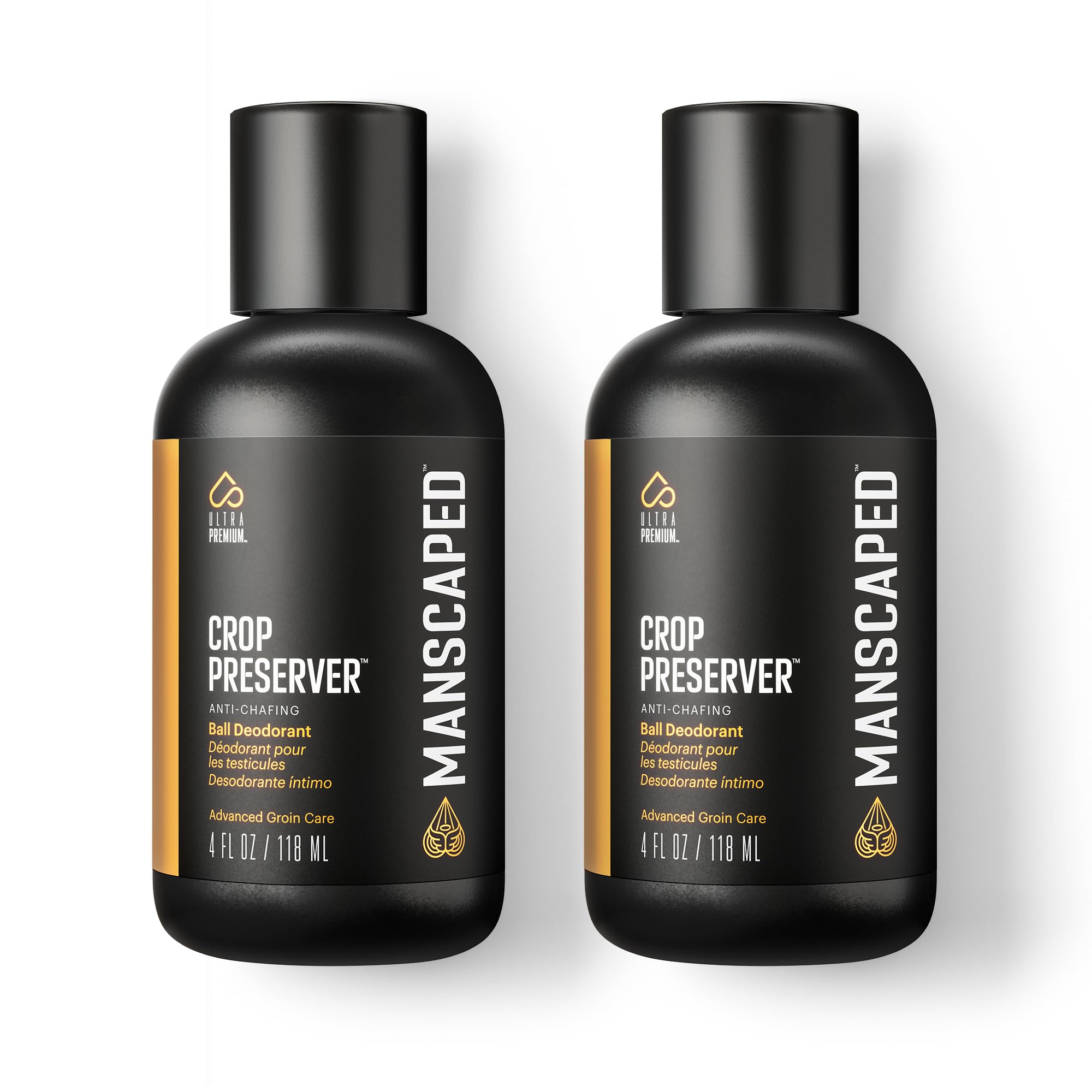 MANSCAPED Crop Preserver – bouteille 4oz, fraîcheur durable.