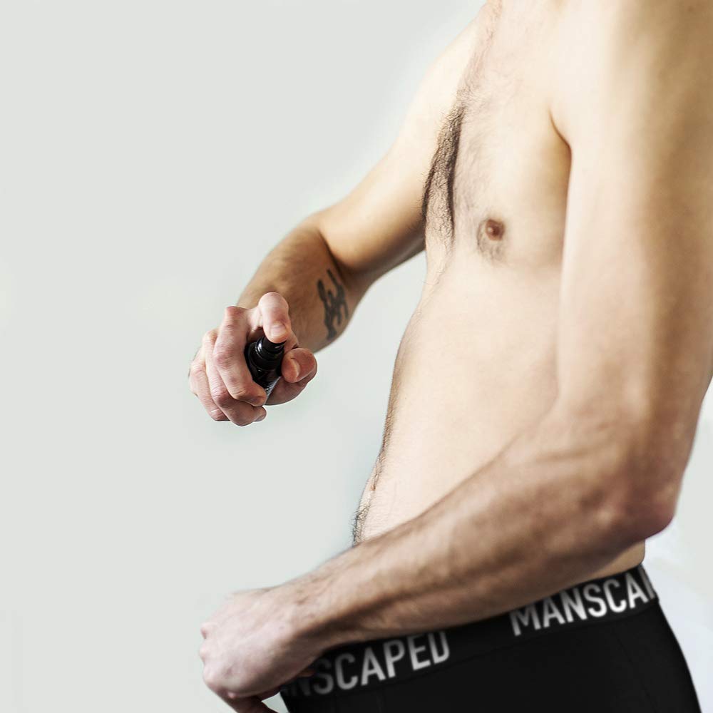 MANSCAPED Crop Reviver flacon 2 pièces, praticité à domicile et en déplacement.