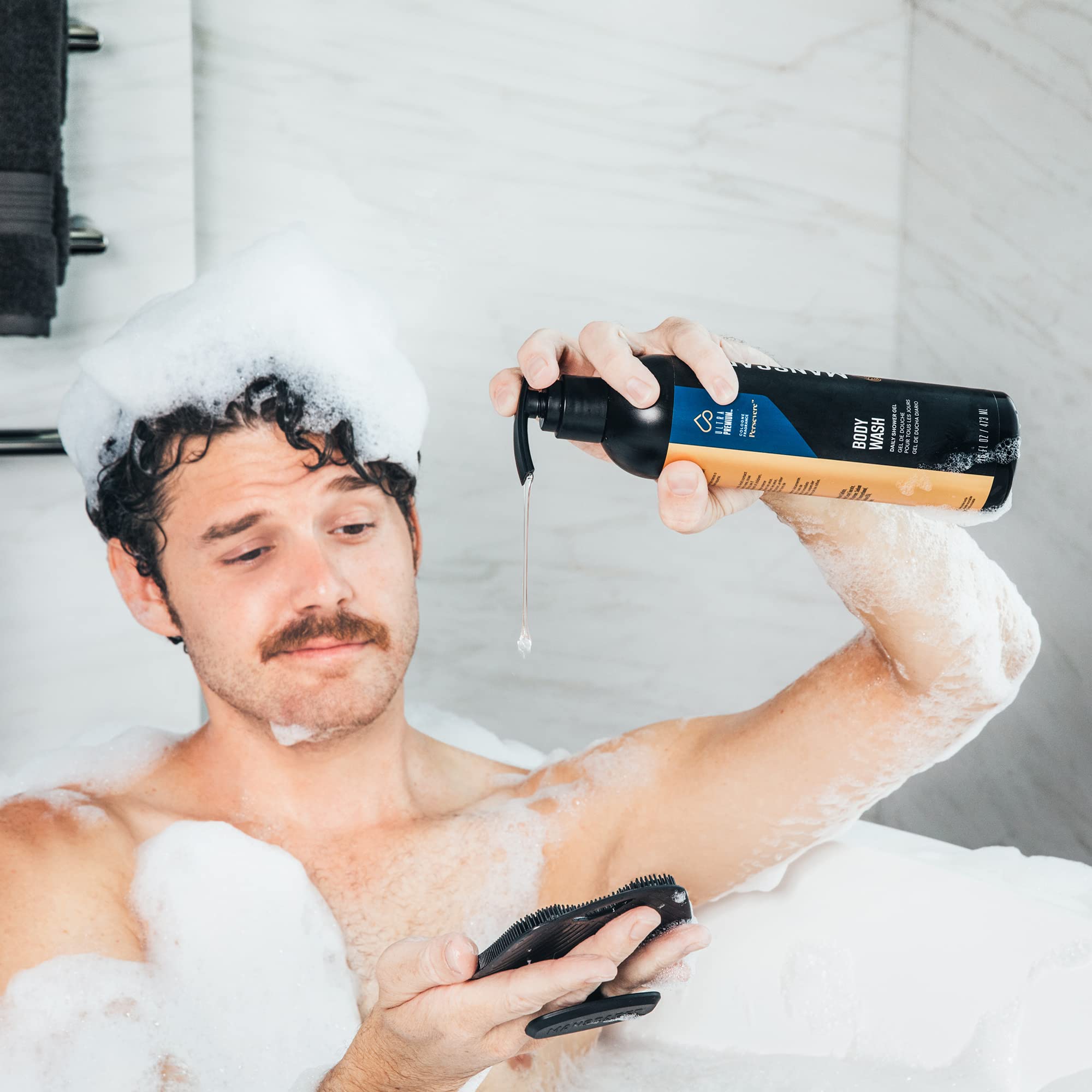 MANSCAPED Persevere rituel-douche-quotidien: expérience rapide et efficace.