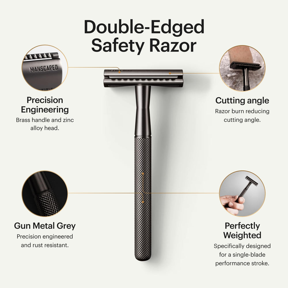 MANSCAPED The Plow 2.0 – tête en alliage de zinc pour durabilité accrue.