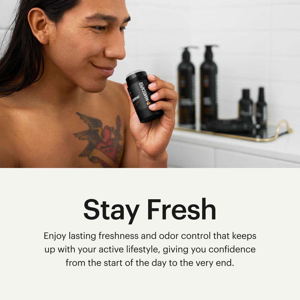 MANSCAPED Sans parabènes et sans colorants pour une peau plus douce