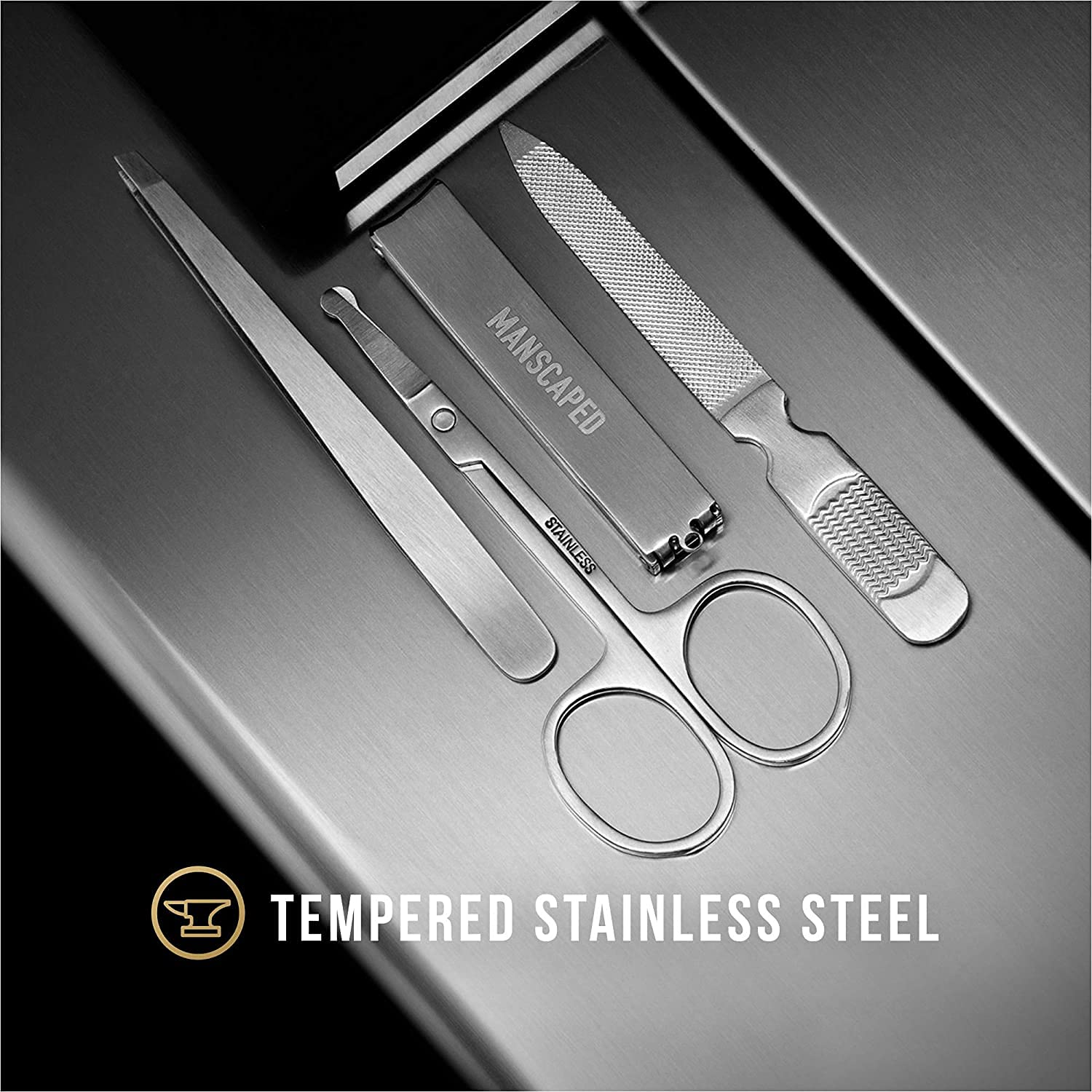 MANSCAPED Shears 2.0 ciseaux à bout arrondi, sécurité et précision