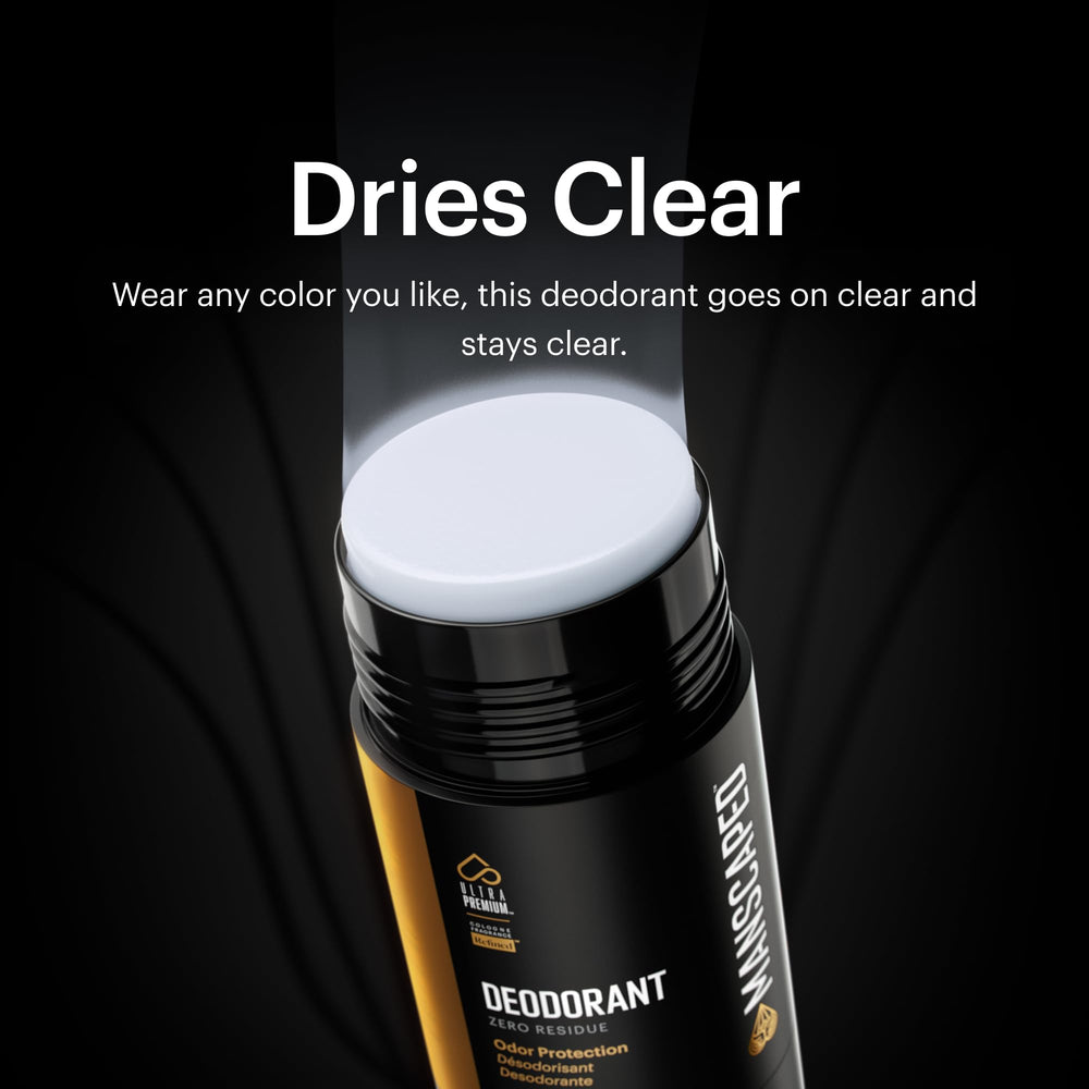 MANSCAPED UltraPremium Deodorant fragrance notes with citrus and jasmine for refined scent