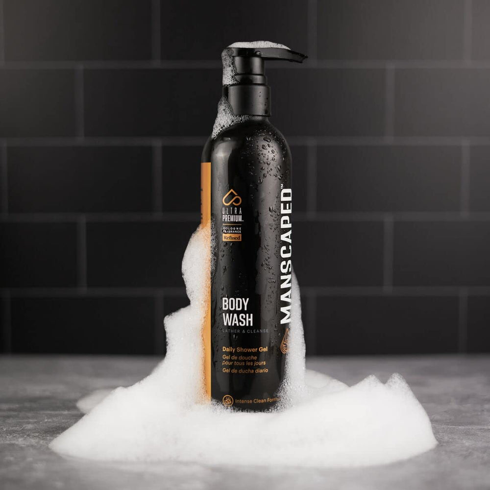 MANSCAPED UltraPremium Refined: emballage clair et présentation prête à l’emploi.