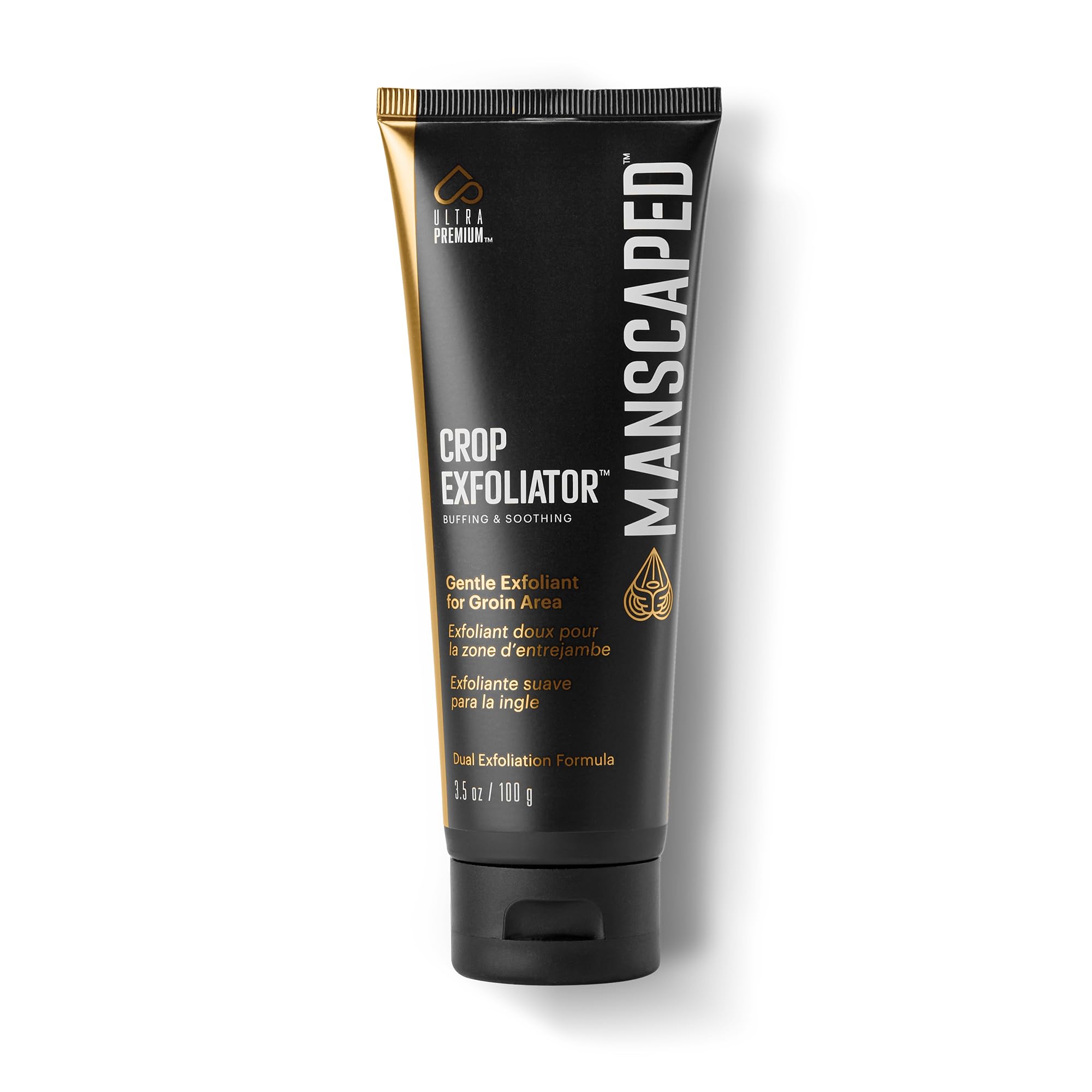 MANSCAPED Zone intime Exfoliant doux prêt au rasage.