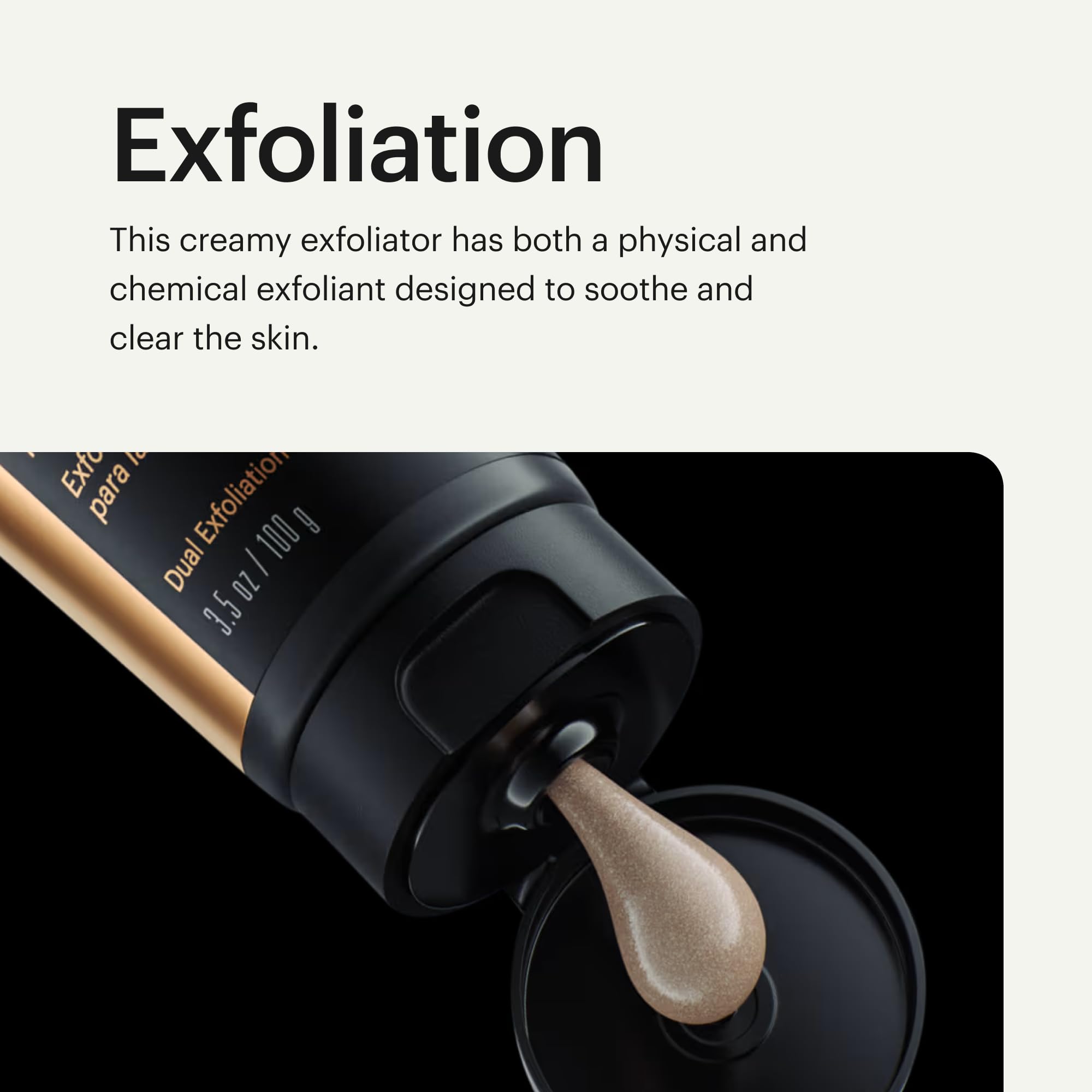 Enzymes d’ananas et papaye pour une exfoliation douce.