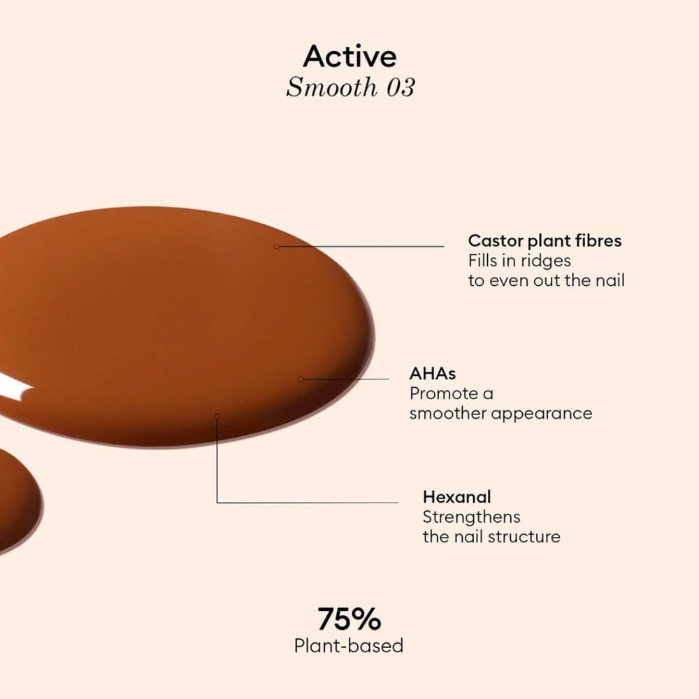 Manucurist Active Smooth 03 finition bronze satinée, look moderne et subtil.