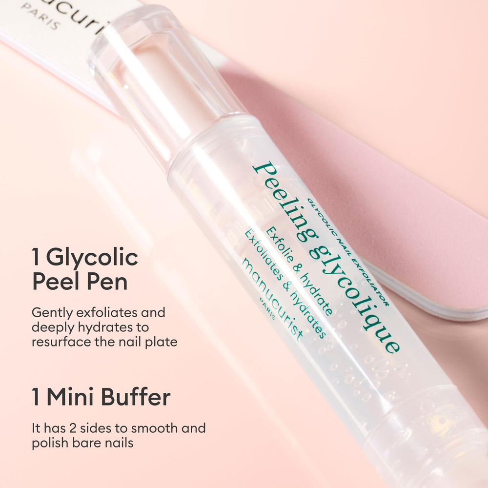 Manucurist Brillance instantanée sans vernis : révèle des ongles lumineux rapidement.