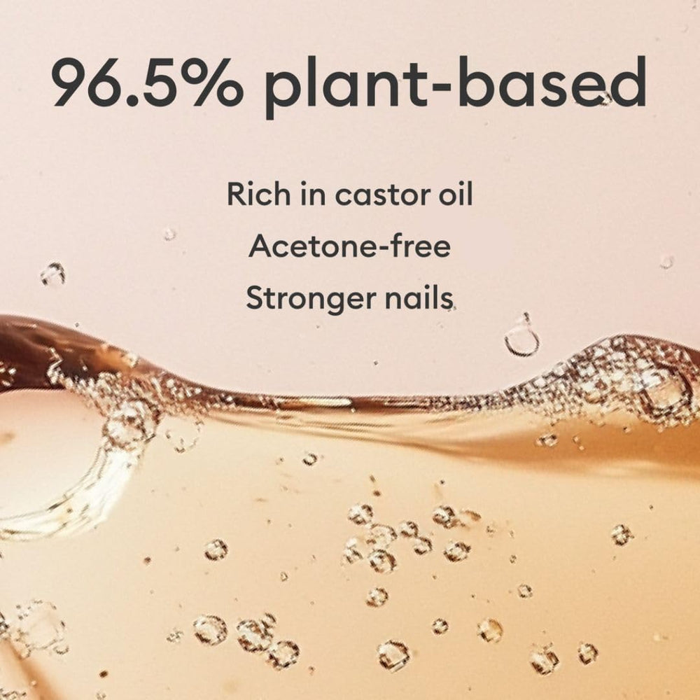 Manucurist Green Flash dissolvant : parfum fleur d’oranger pendant le retrait du gel.