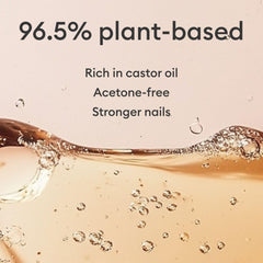 Manucurist Green Flash dissolvant : parfum fleur d’oranger pendant le retrait du gel.
