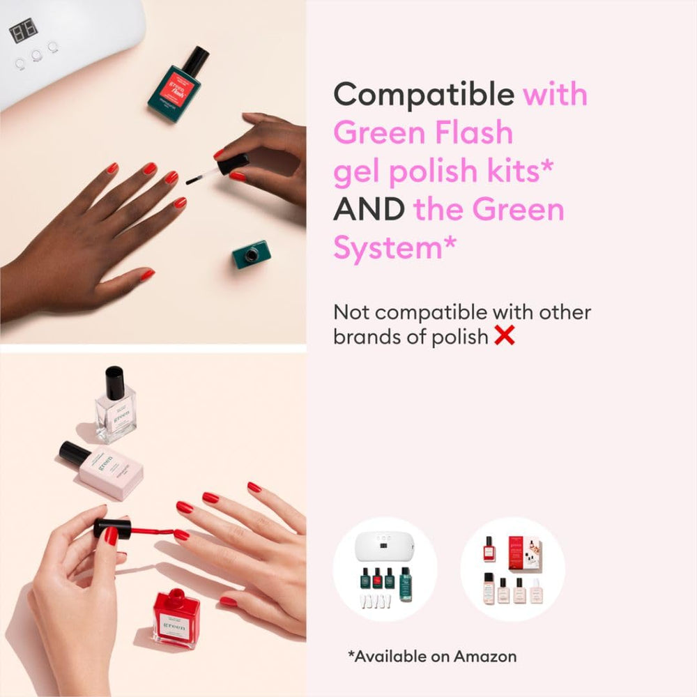 Manucurist Green Flash dissolvant : emballage écoresponsable pour une routine beauté plus consciente.