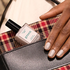 Manucurist Green Quick Dry Tweed, pinceau professionnel pour une application fluide