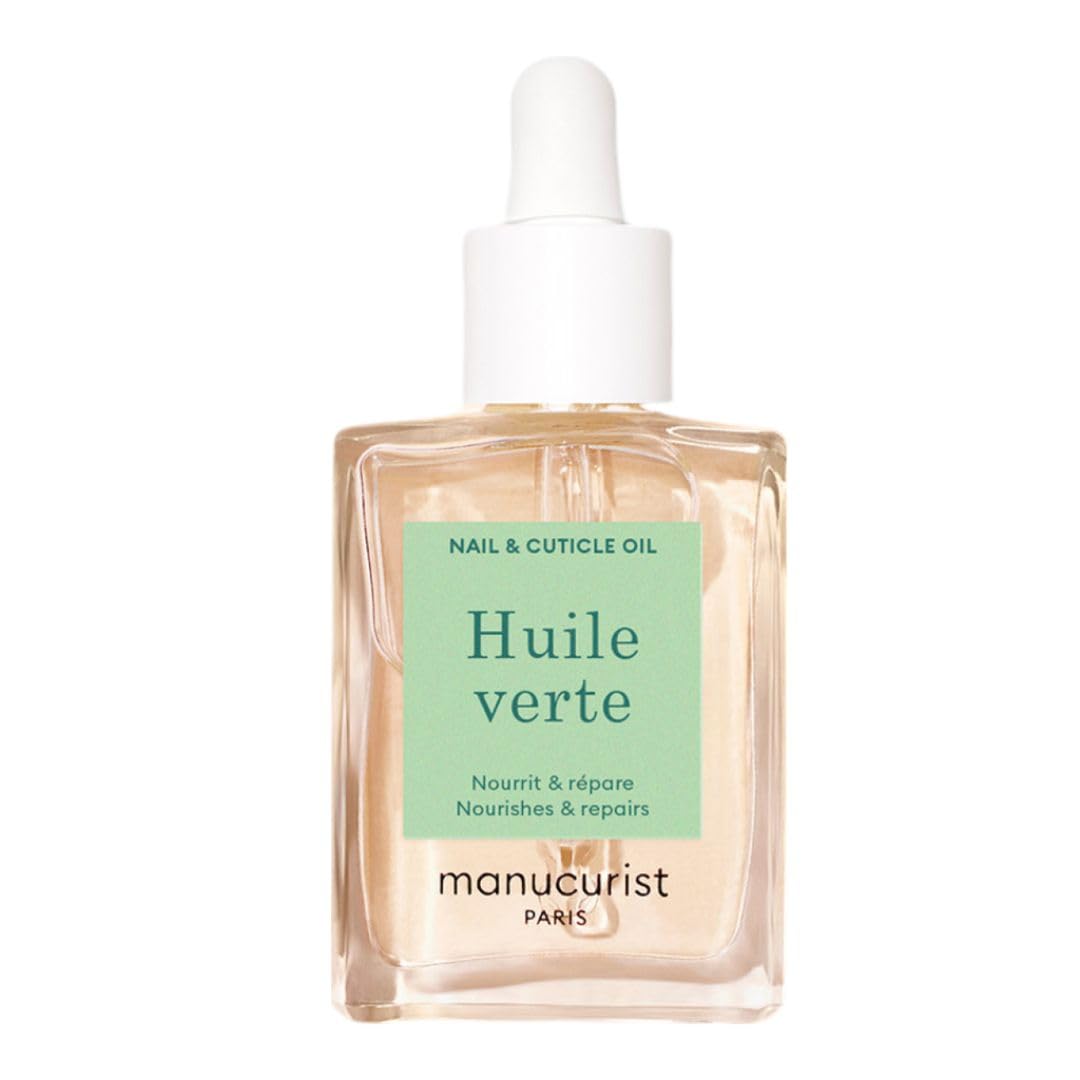 Manucurist huile verte : bouteille 15 ml prête à l’usage quotidien des ongles
