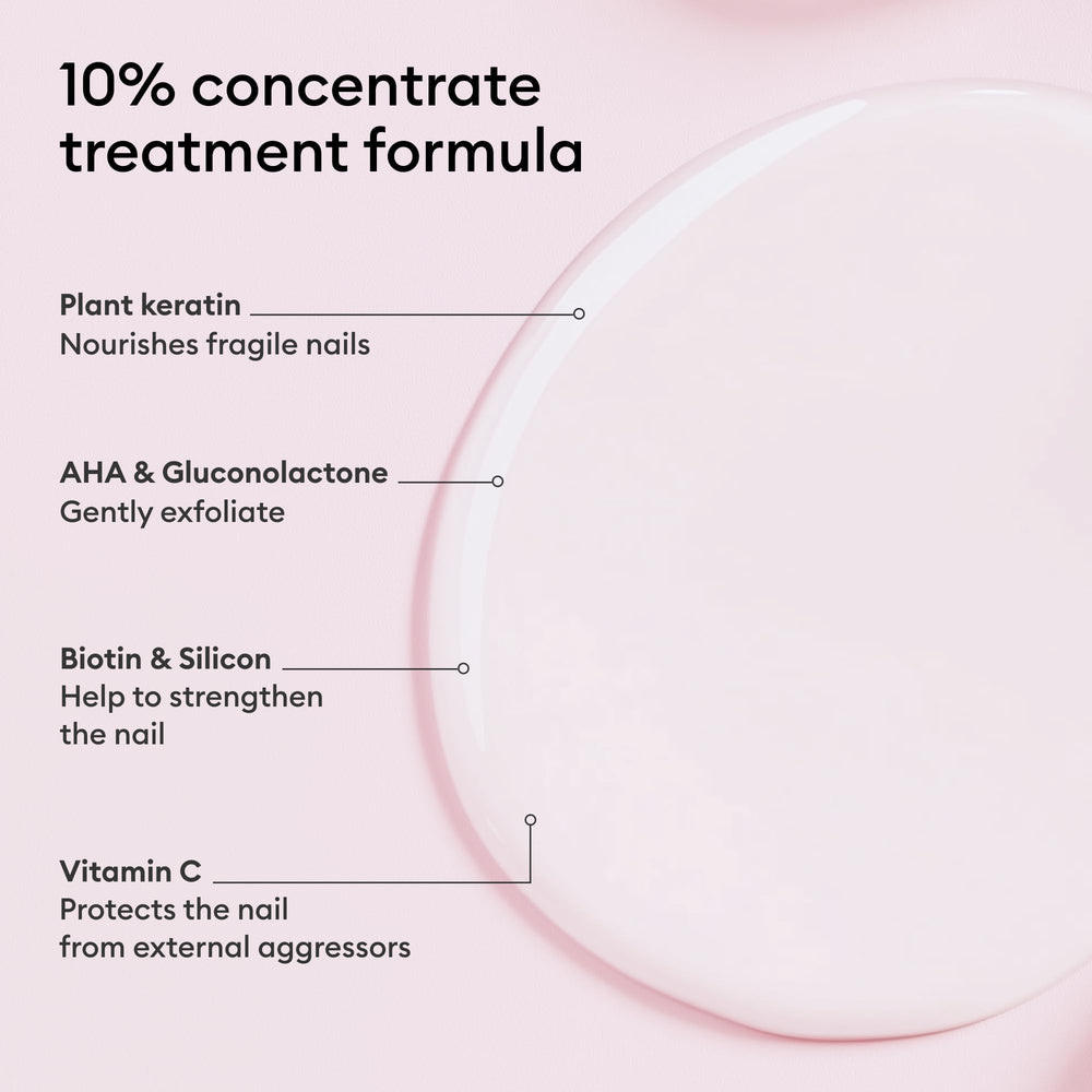 Soin ciblé Manucurist Kératine Booster pour ongles sensibles.