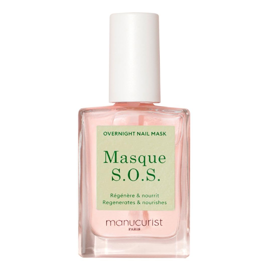 Manucurist SOS Nail Mask – flacon – soin nocturne pour ongles abîmés et hydratation