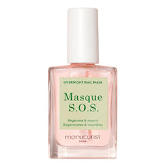 Manucurist SOS Nail Mask – flacon – soin nocturne pour ongles abîmés et hydratation