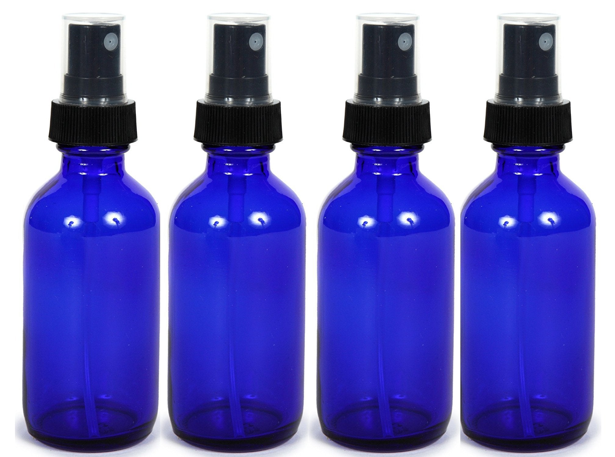 Manufacturer Direct : bouteille en cobalt bleu 2oz prête pour pulvérisation