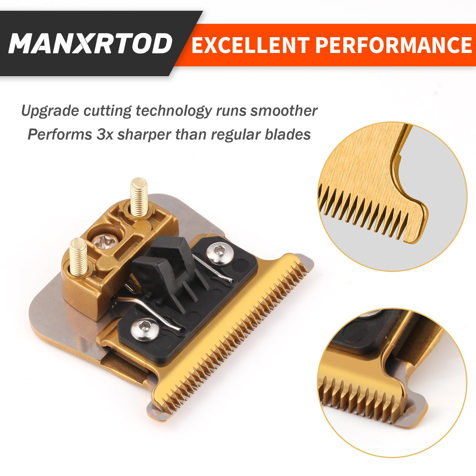 Lame revetement-dlc Manxrtod assure une coupe durable et résistante à long terme.
