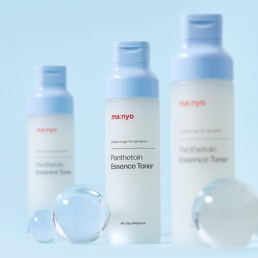 ma:nyo Panthetoin Toner - formule testée dermatologiquement, douceur et sécurité.