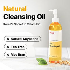 Ma:nyo Pure Cleansing Oil – démaquillage efficace même pour le maquillage imperméable.
