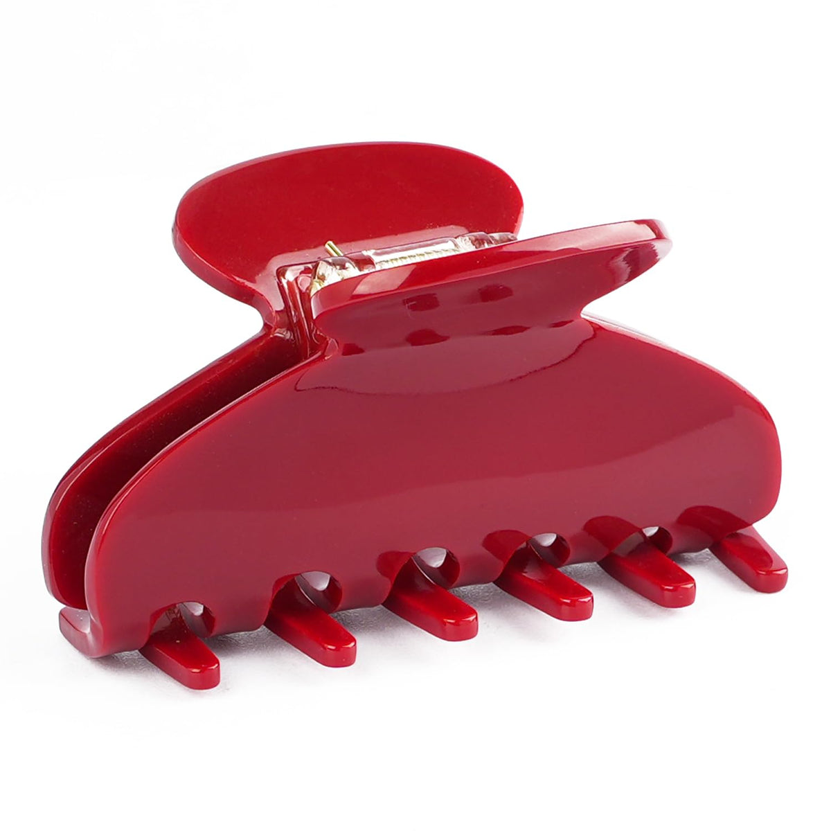 MAORULU pinces cheveux acétate 3-pouces cerise rouge, maintien élégant au quotidien.