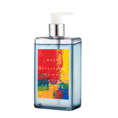 Maowaplg bouteille bleu: parfum frais pour la douche.