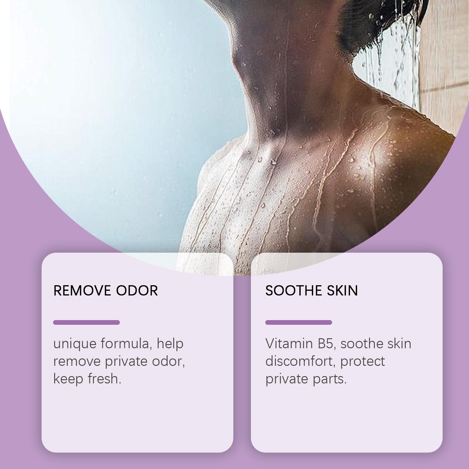 Maowaplg utilisation sous la douche: nettoyage délicat.