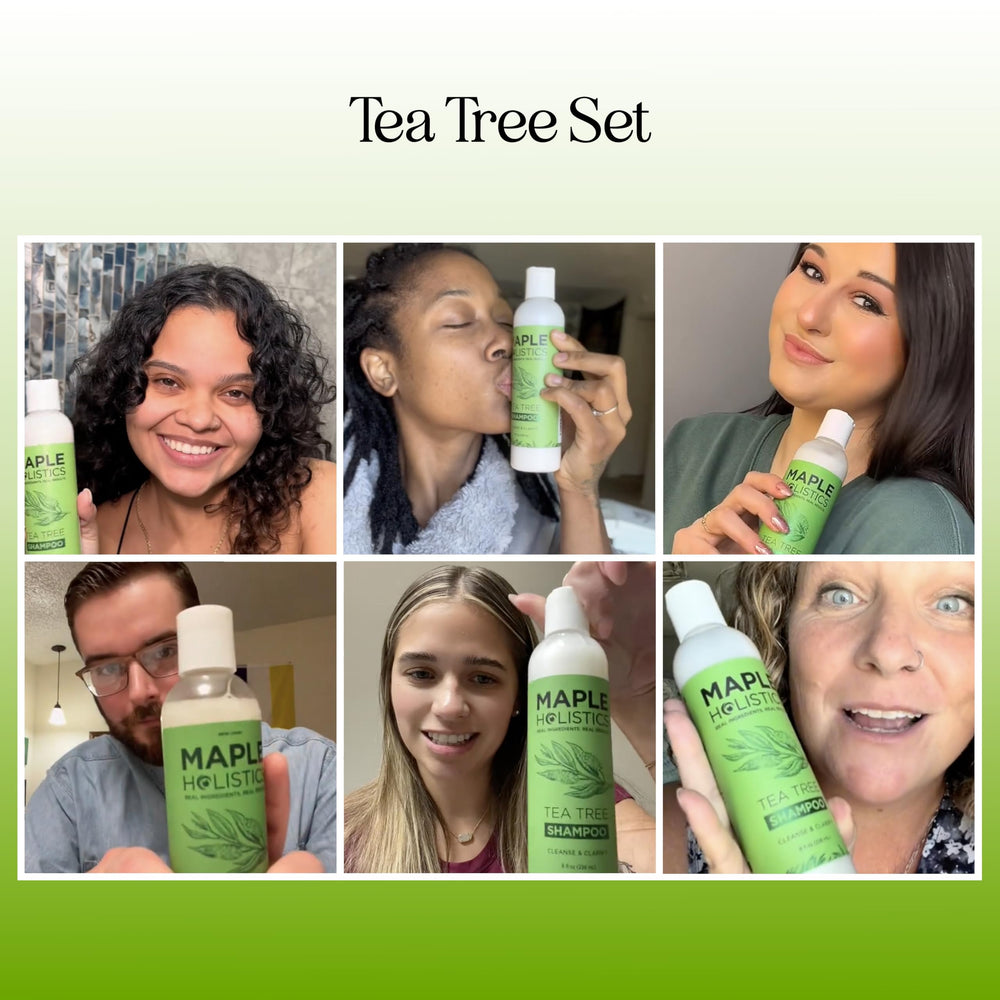 Maple Holistics Après-Shampoing Arbre à Thé : flacon facile d'application