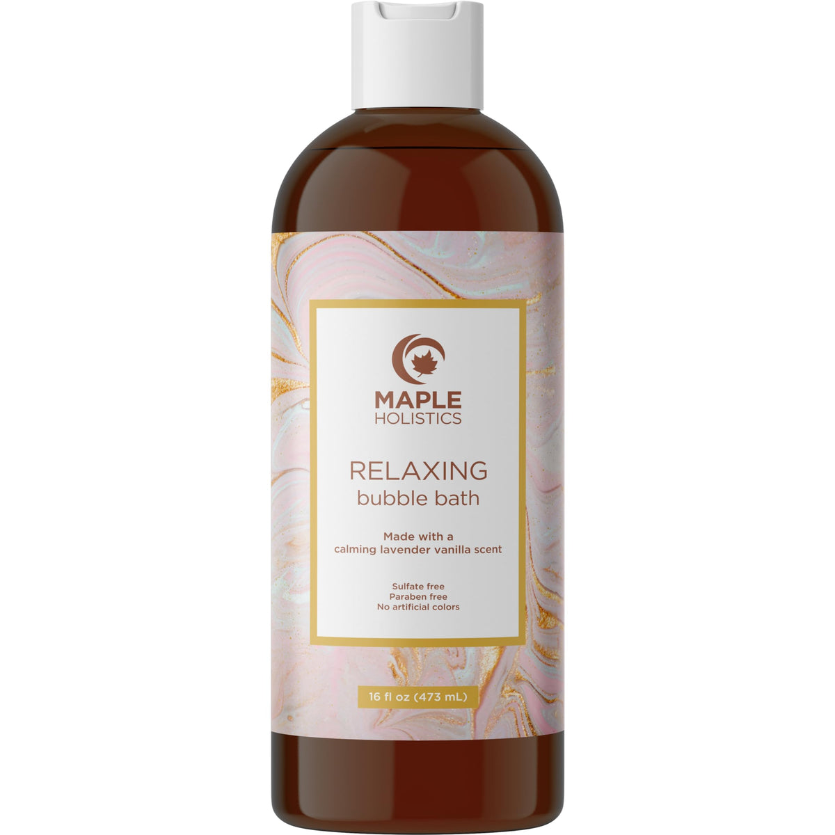 Maple Holistics Bain Moussant Lavande Luxe : expérience spa à domicile et détente.