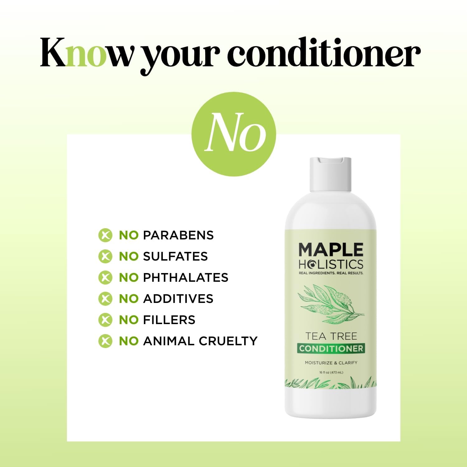 Maple Holistics bocal élégant sur étagère, routine capillaire naturelle et efficace